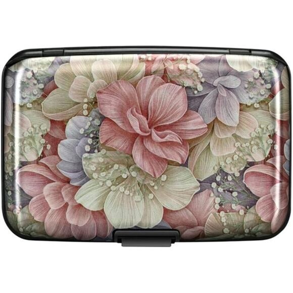 RFID Aluminum Wallet Credit Card Holder Metal Case for Men Women Travel - Picture 5 of 8